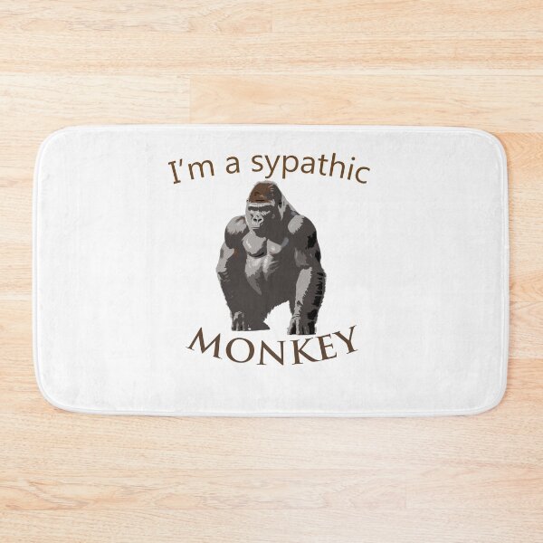 Item preview, I'm a Sypathic Monkey and Monkeys and Animals and Funny Gift For Friends designed and sold by QuickEyes.