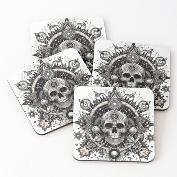 Item preview, “Mind Beyond Flesh – Spiritual Skull” designed and sold by Designs-By-LJ.