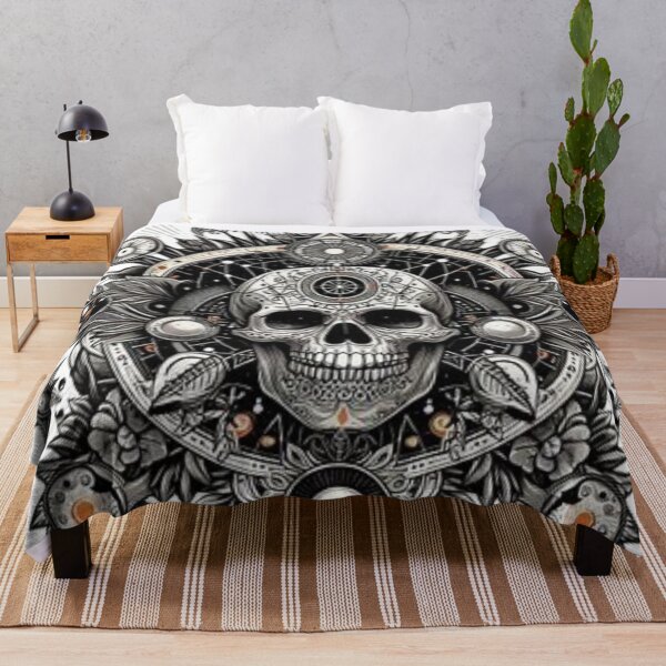Item preview, “Mind Beyond Flesh – Spiritual Skull” designed and sold by Designs-By-LJ.