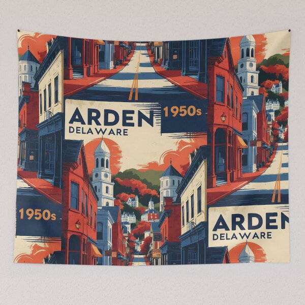 Item preview, Arden Delaware USA Vintage Travel Tourism designed and sold by TravelersGems.
