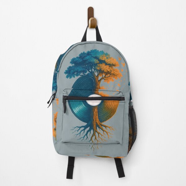 Item preview, Vinyl Tree of Life Surreal Music Nature Fusion Art Design designed and sold by Shoot-The-Moon.