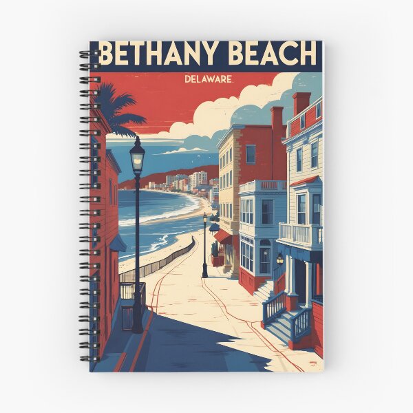 Item preview, Bethany Beach Delaware USA Vintage Travel Tourism designed and sold by TravelersGems.