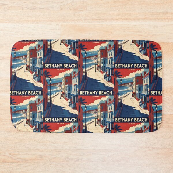 Item preview, Bethany Beach Delaware USA Vintage Travel Tourism designed and sold by TravelersGems.