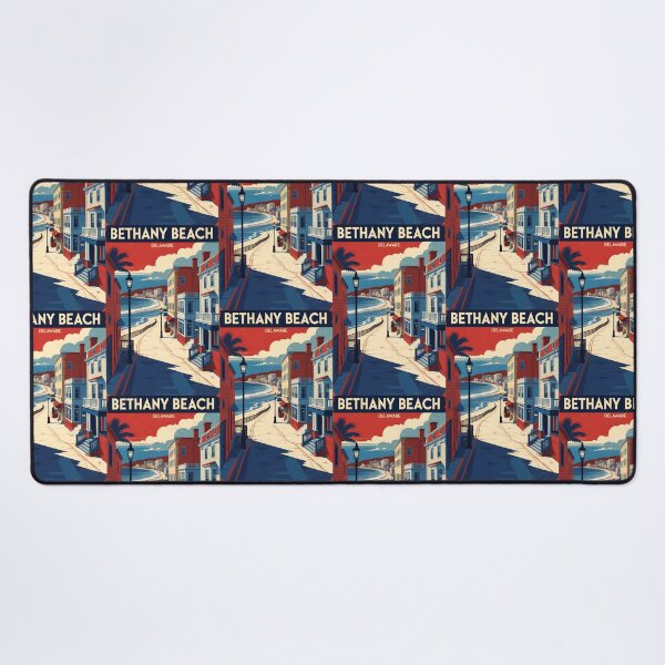 Item preview, Bethany Beach Delaware USA Vintage Travel Tourism designed and sold by TravelersGems.
