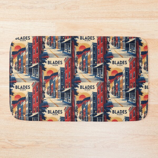 Item preview, Blades Delaware USA Vintage Travel Tourism designed and sold by TravelersGems.