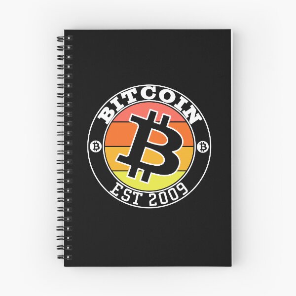 Aperçu de l'œuvre Conception de logo multicolore Bitcoin créée et vendue par BitcoinTshirts.