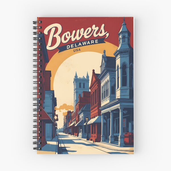Item preview, Bowers Delaware USA Vintage Travel Tourism designed and sold by TravelersGems.