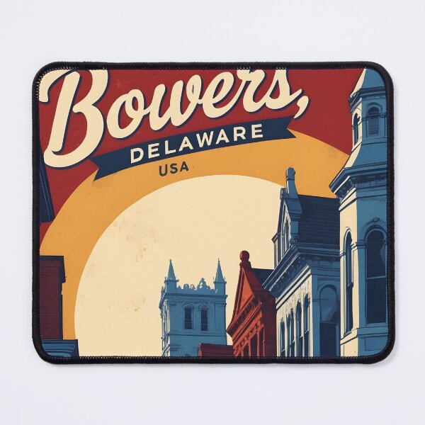 Item preview, Bowers Delaware USA Vintage Travel Tourism designed and sold by TravelersGems.