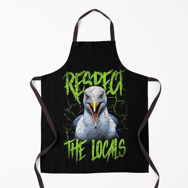 Item preview, Respect The Locals Funny Seagull Seaside designed and sold by JRRTs.