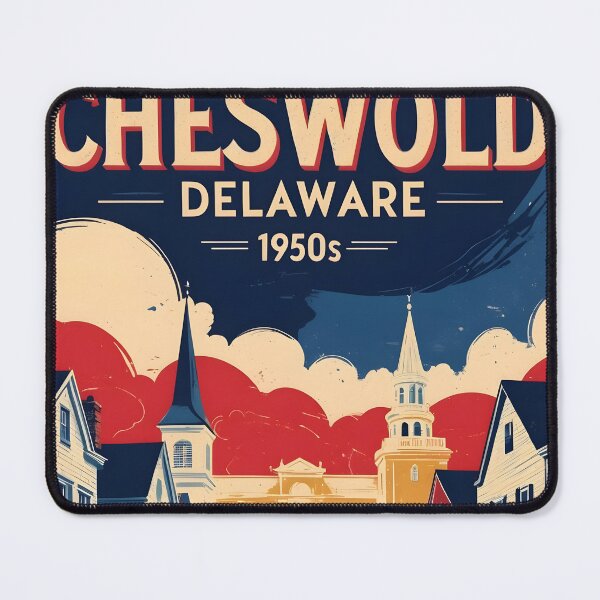 Item preview, Cheswold Delaware 1950s USA Vintage Travel Tourism designed and sold by TravelersGems.
