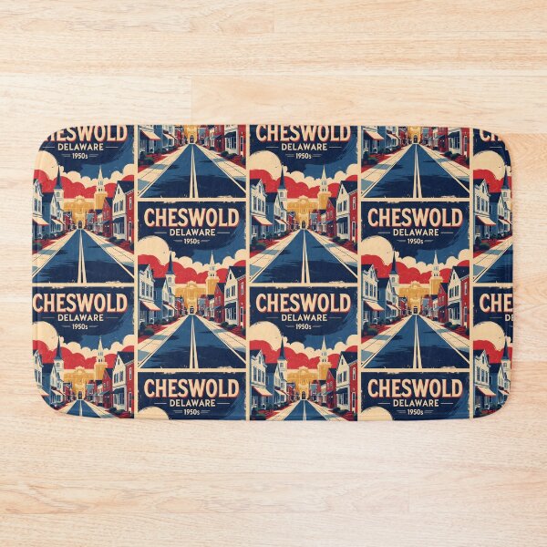Item preview, Cheswold Delaware 1950s USA Vintage Travel Tourism designed and sold by TravelersGems.
