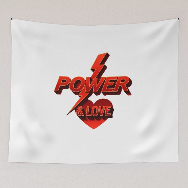 Item preview, Power & Love Lightning Bolt designed and sold by Faithloveshop.
