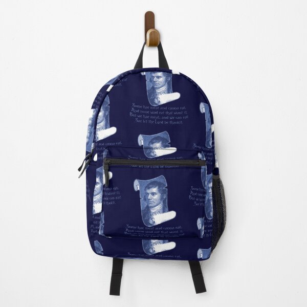 Item preview, The Selkirk Grace Burns Night Supper Prayer In Blue designed and sold by taiche.