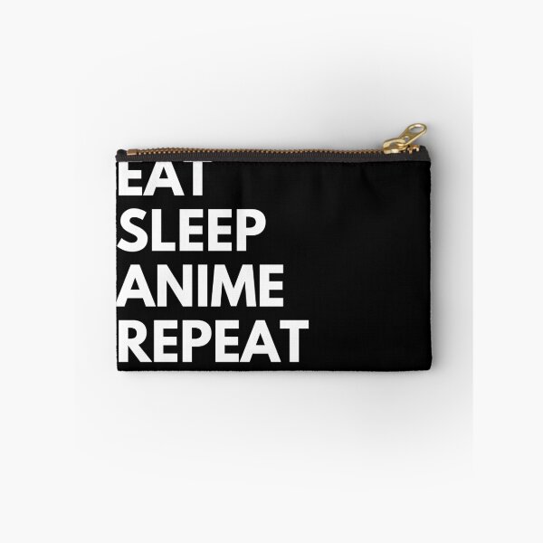 Item preview, Eat sleep Anime Repeat designed and sold by AmmarSherJaan.
