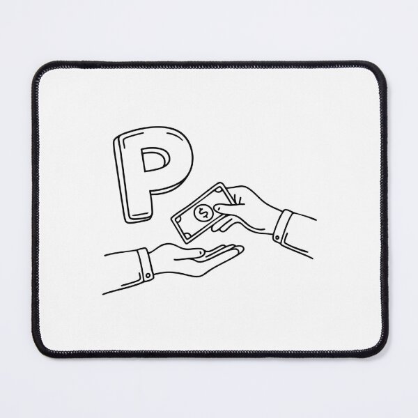 Item preview, An illustration of letter P stand for payment designed and sold by rasagamastore.