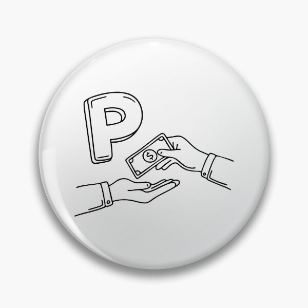 Item preview, An illustration of letter P stand for payment designed and sold by rasagamastore.