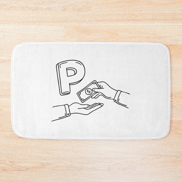 Item preview, An illustration of letter P stand for payment designed and sold by rasagamastore.