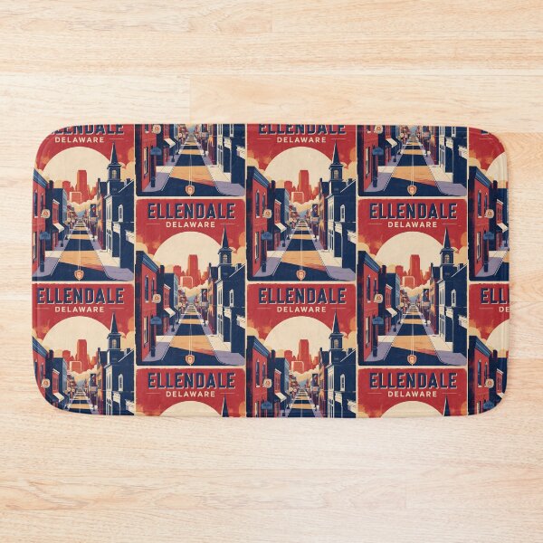 Item preview, Ellendale Delaware 1950s USA Vintage Travel Tourism designed and sold by TravelersGems.