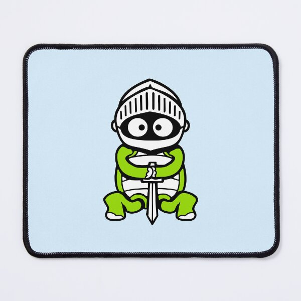Item preview, Tortoise Turtle Sword Helmet Funny Knight Fighter Middle Age designed and sold by shirt-o-mat.