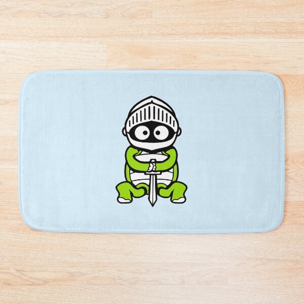 Item preview, Tortoise Turtle Sword Helmet Funny Knight Fighter Middle Age designed and sold by shirt-o-mat.