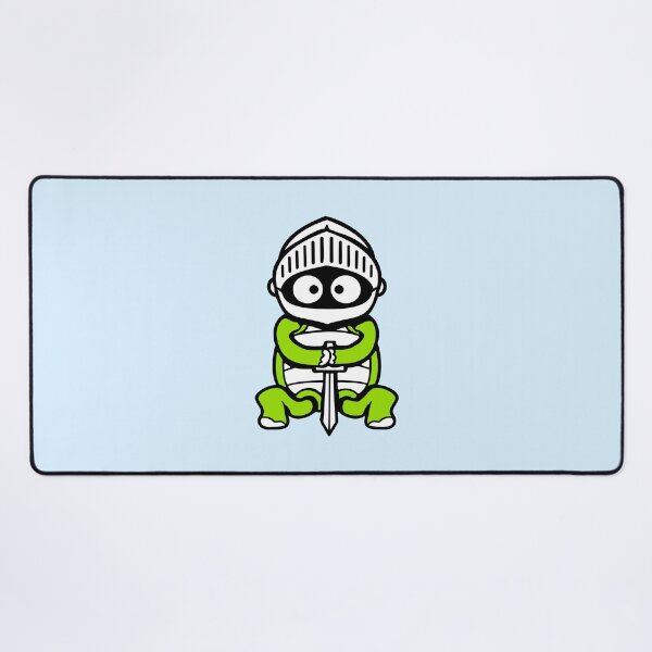 Item preview, Tortoise Turtle Sword Helmet Funny Knight Fighter Middle Age designed and sold by shirt-o-mat.