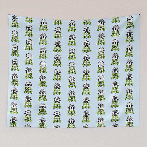 Item preview, Tortoise Turtle Sword Helmet Funny Knight Fighter Middle Age designed and sold by shirt-o-mat.