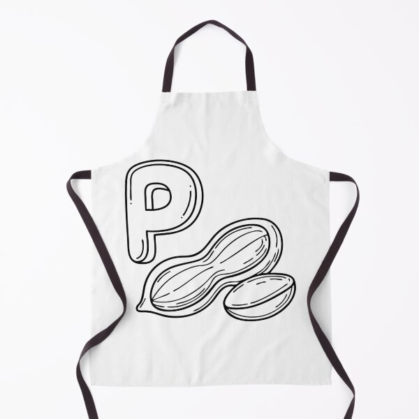 Item preview, An illustration of letter P stand for peanut designed and sold by rasagamastore.