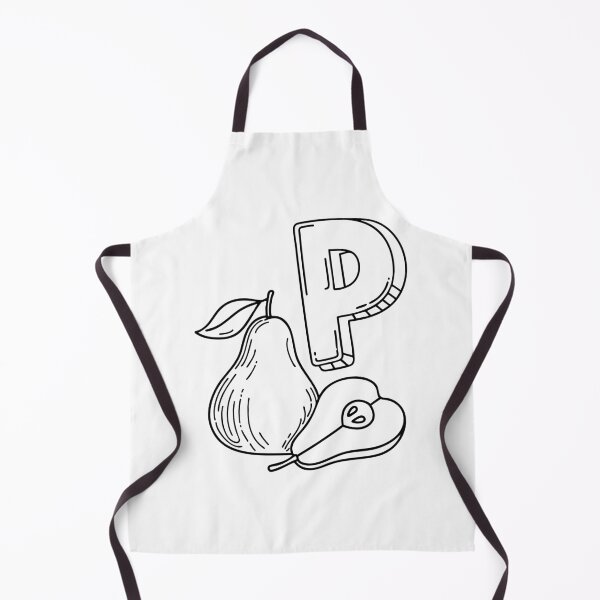 Item preview, An illustration of letter P stand for pear designed and sold by rasagamastore.