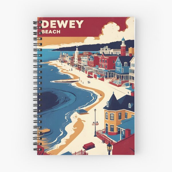 Item preview, Dewey Delaware USA Vintage Travel Tourism designed and sold by TravelersGems.