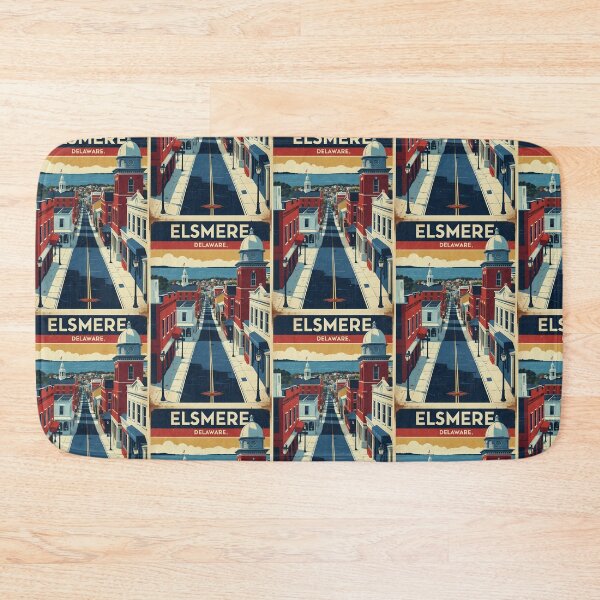 Item preview, Elsmere Delaware 1950s USA Vintage Travel Tourism designed and sold by TravelersGems.