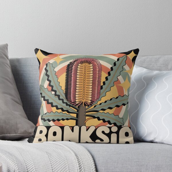 Item preview, Banksia Grandis flower Art – Botanical Nature Illustration designed and sold by DamioPolArt.