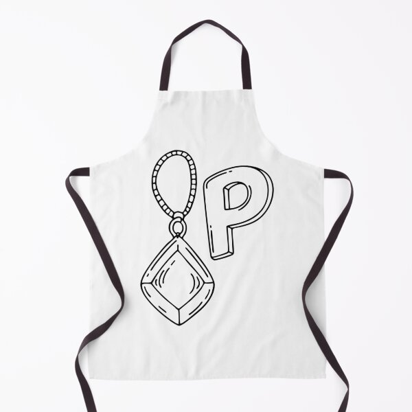 Item preview, An illustration of letter P stand for pendant designed and sold by rasagamastore.