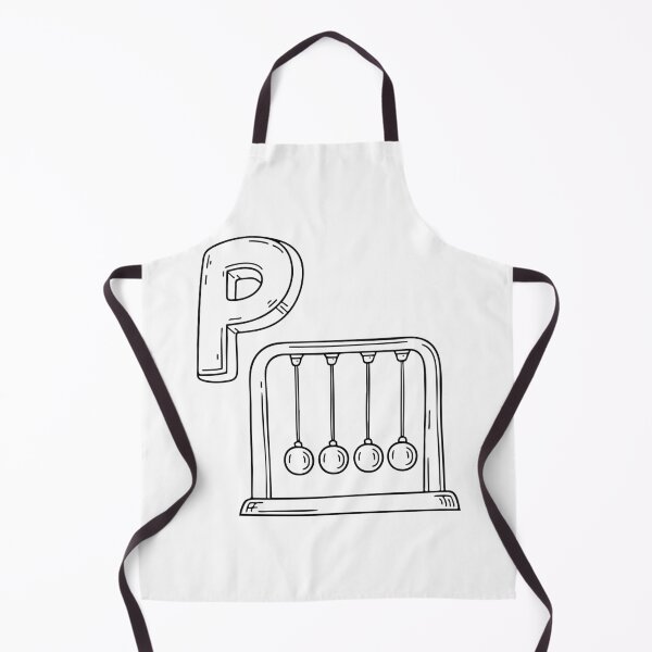 Item preview, An illustration of letter P stand for pendulum designed and sold by rasagamastore.