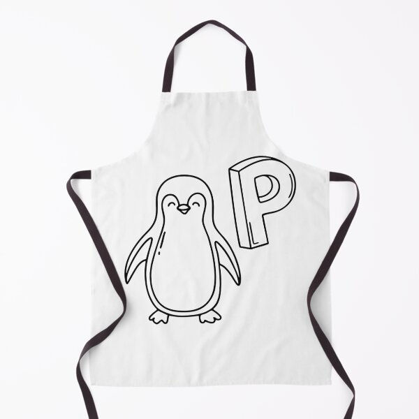 Item preview, An illustration of letter P stand for penguin designed and sold by rasagamastore.