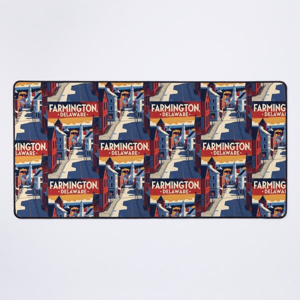 Item preview, Farmington Delaware USA Vintage Travel Tourism designed and sold by TravelersGems.