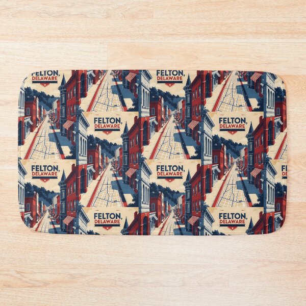 Item preview, Felton Delaware 1950s USA Vintage Travel Tourism designed and sold by TravelersGems.