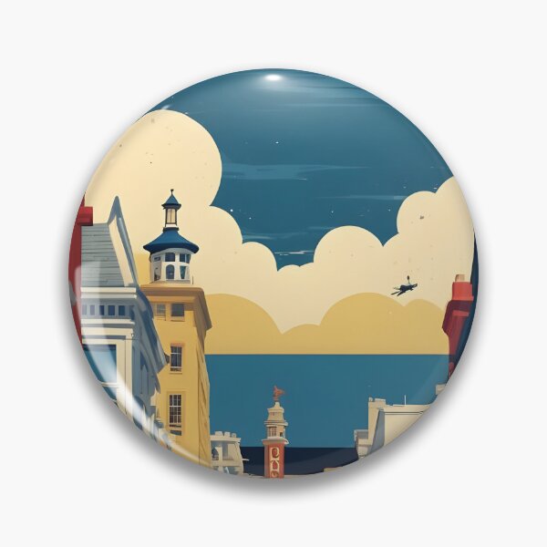 Item preview, Fenwick Island Delaware USA Vintage Travel Tourism designed and sold by TravelersGems.