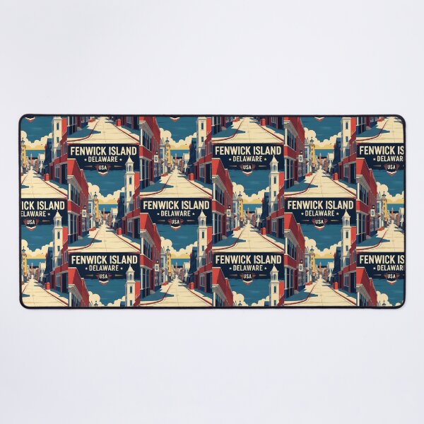 Item preview, Fenwick Island Delaware USA Vintage Travel Tourism designed and sold by TravelersGems.