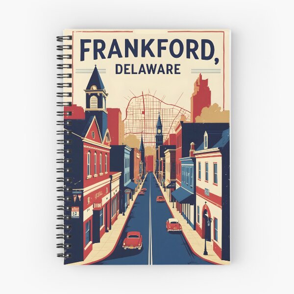 Item preview, Frankford Delaware 1950s USA Vintage Travel Tourism designed and sold by TravelersGems.