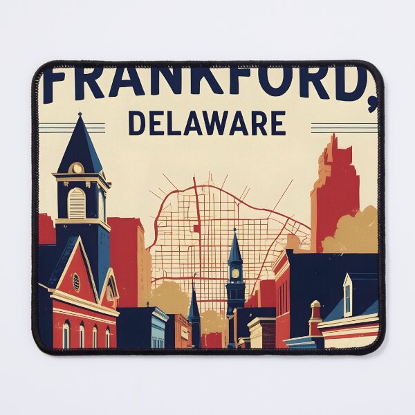 Item preview, Frankford Delaware 1950s USA Vintage Travel Tourism designed and sold by TravelersGems.