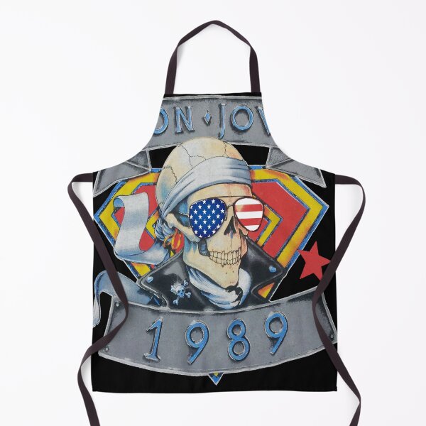 Item preview, Skull Bon Jovi 1989 Logo Forever Tour Skeleton Sigertv  designed and sold by RyanTee-Awesome.