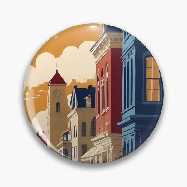 Item preview, Frederica Island Delaware USA Vintage Travel Tourism designed and sold by TravelersGems.