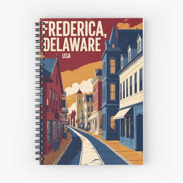 Item preview, Frederica Island Delaware USA Vintage Travel Tourism designed and sold by TravelersGems.