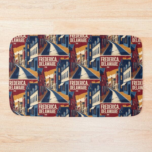 Item preview, Frederica Island Delaware USA Vintage Travel Tourism designed and sold by TravelersGems.