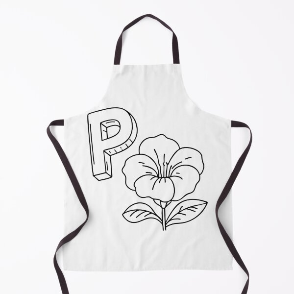 Item preview, An illustration of letter P stand for petunia designed and sold by rasagamastore.