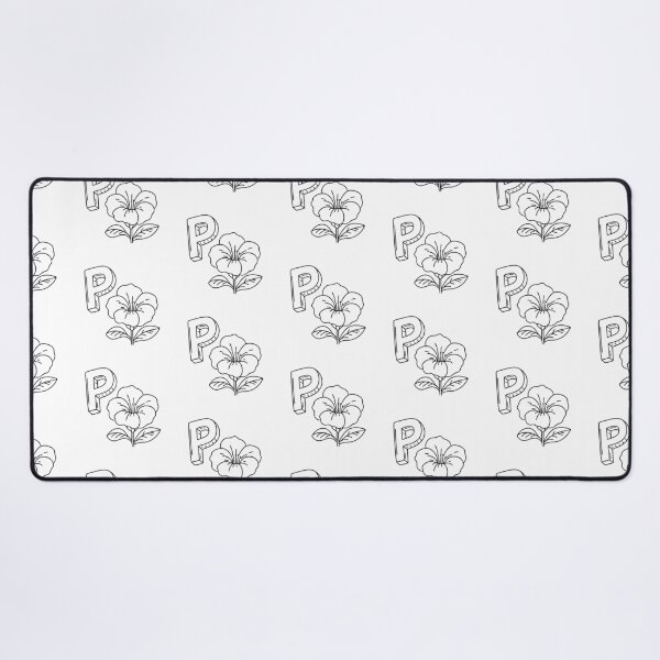 Item preview, An illustration of letter P stand for petunia designed and sold by rasagamastore.