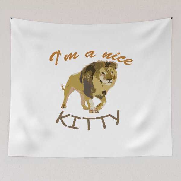 Item preview, I'm a nice Kitty and Kats and Animals aFriends designed and sold by QuickEyes.