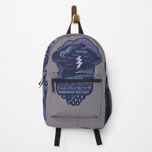 Item preview, Raindrop Factory Funny Storm Cloud Vapor Lightning Design designed and sold by Shoot-The-Moon.