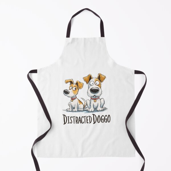 Item preview, Distracted Doggo - Funny & Curious Dogs designed and sold by hamishby.