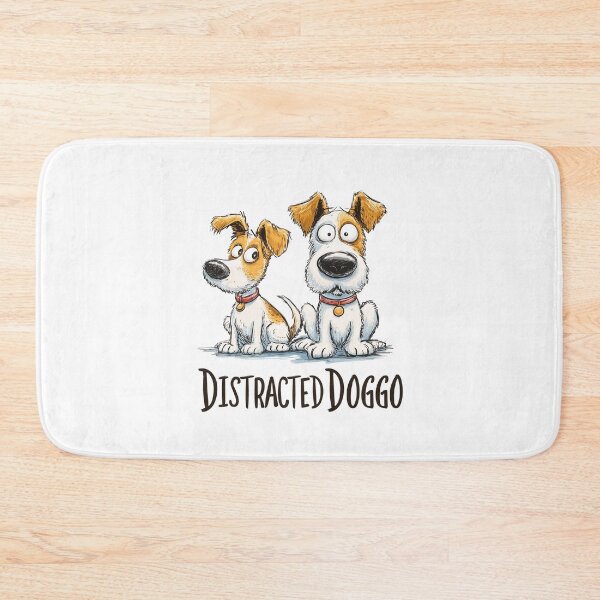Item preview, Distracted Doggo - Funny & Curious Dogs designed and sold by hamishby.